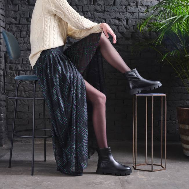 8ZHJ256 čierna Geox divoká žena