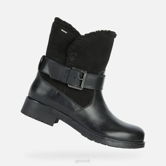 8ZHJ257 čierna Geox rawelle abx žena