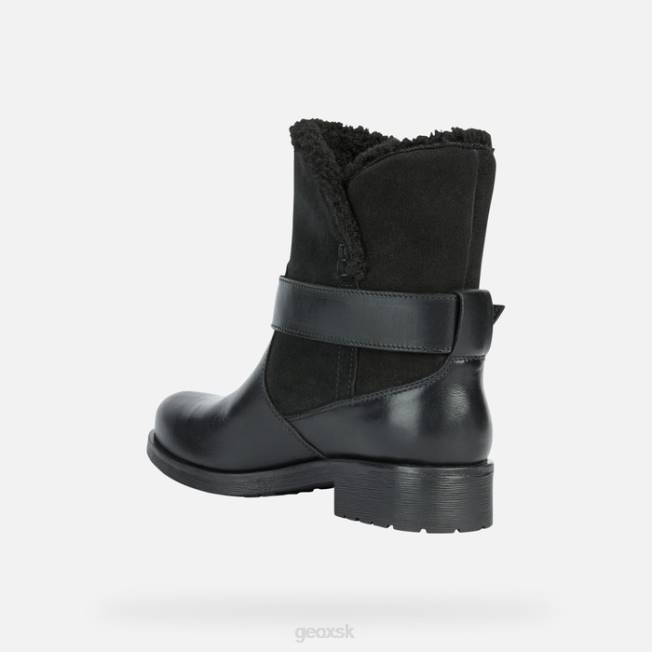 8ZHJ257 čierna Geox rawelle abx žena