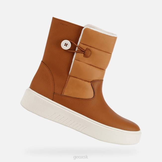 8ZHJ299 koňak/bronz Geox nhenbus žena