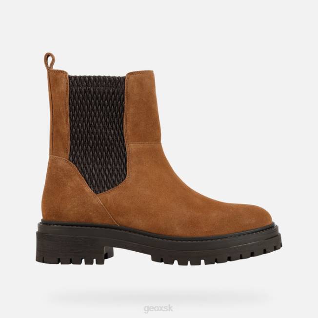 8ZHJ303 hnedá/káva Geox iridea žena