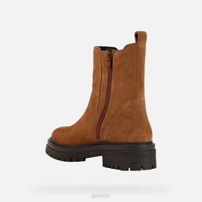 8ZHJ303 hnedá/káva Geox iridea žena