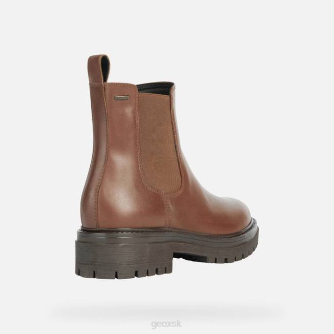 8ZHJ342 hnedá Geox iridea abx žena