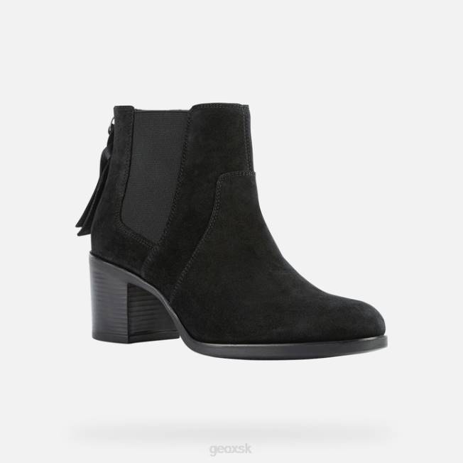 8ZHJ347 čierna Geox nová asheel žena