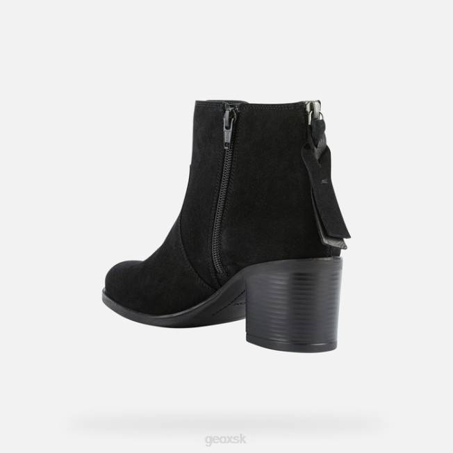 8ZHJ347 čierna Geox nová asheel žena