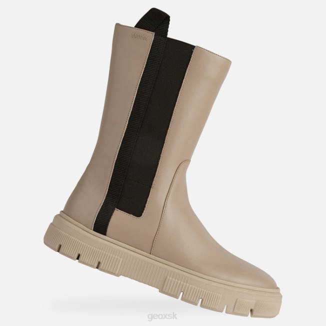 8ZHJ383 svetlo šedohnedé Geox isotte žena