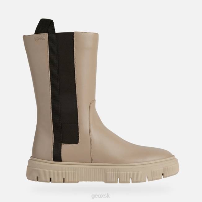 8ZHJ383 svetlo šedohnedé Geox isotte žena