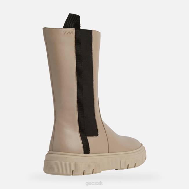 8ZHJ383 svetlo šedohnedé Geox isotte žena