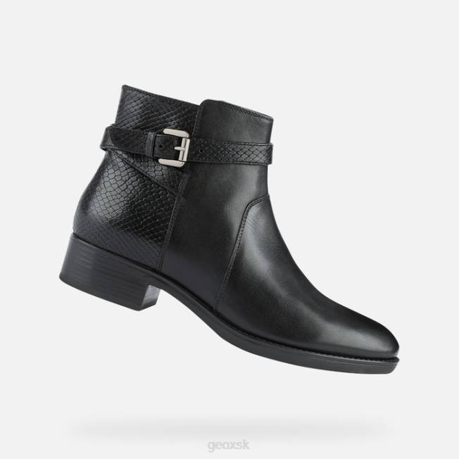 8ZHJ390 čierna Geox šťastná žena