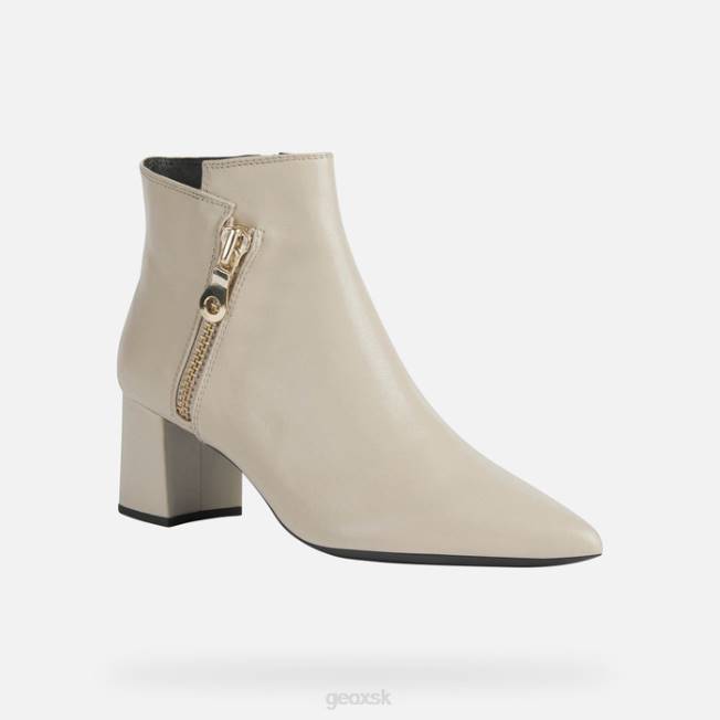 8ZHJ403 svetlo šedohnedé Geox bigliana žena