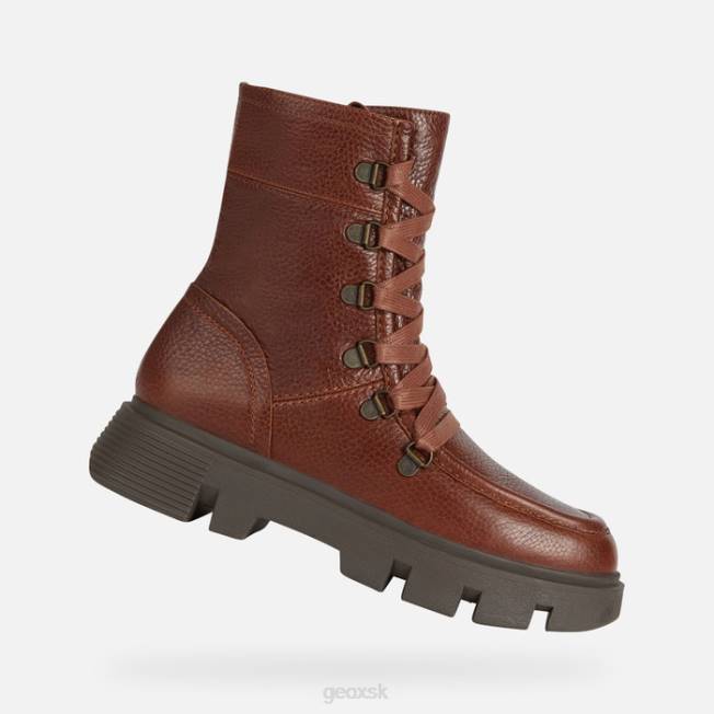 8ZHJ420 hnedá Geox divoká žena