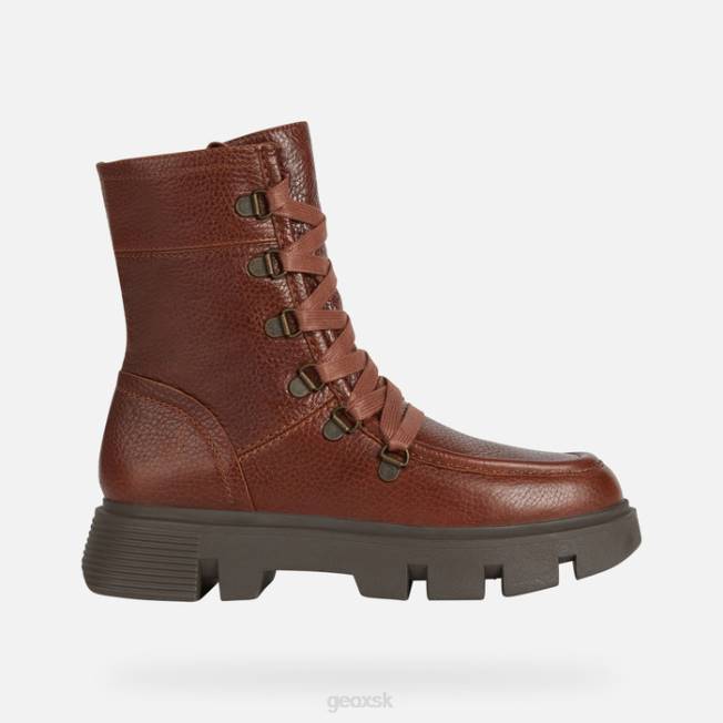 8ZHJ420 hnedá Geox divoká žena