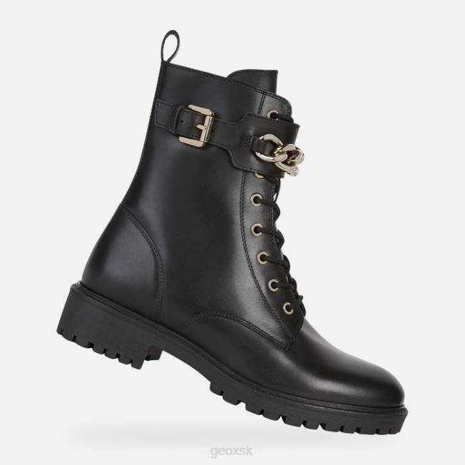 8ZHJ480 čierna Geox hoara žena