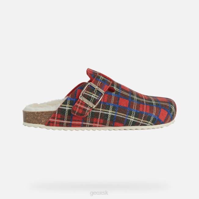 8ZHJ112 tmavo červená/červená Geox žena brionia