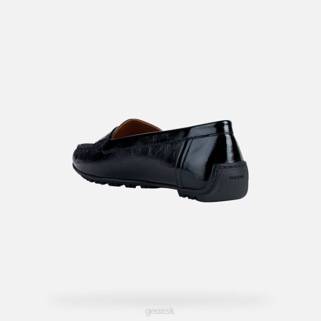 8ZHJ341 čierna Geox kozmopolis grip žena
