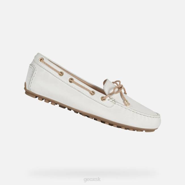 8ZHJ387 biela/piesková Geox leelyan žena