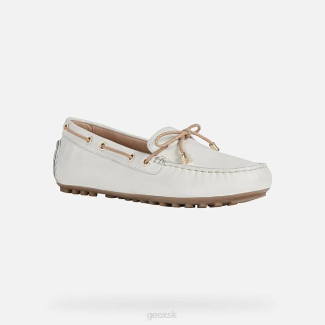 8ZHJ387 biela/piesková Geox leelyan žena