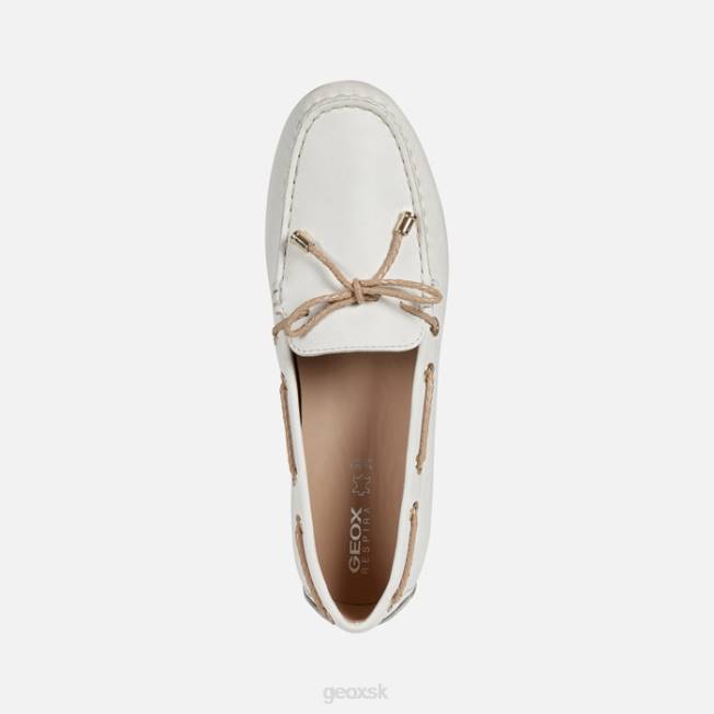 8ZHJ387 biela/piesková Geox leelyan žena