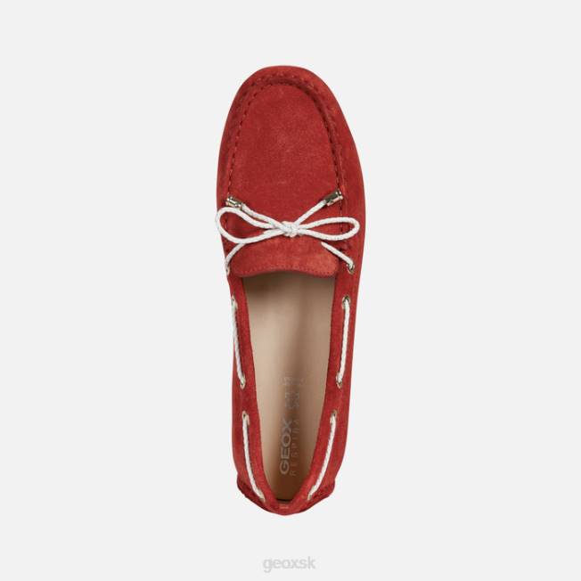 8ZHJ430 červená/biela Geox leelyan žena