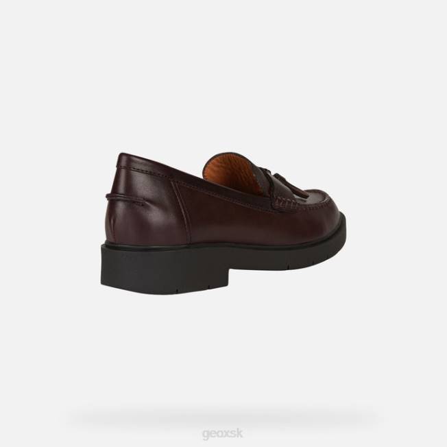 8ZHJ441 tmavo bordová Geox spherica ec1 žena