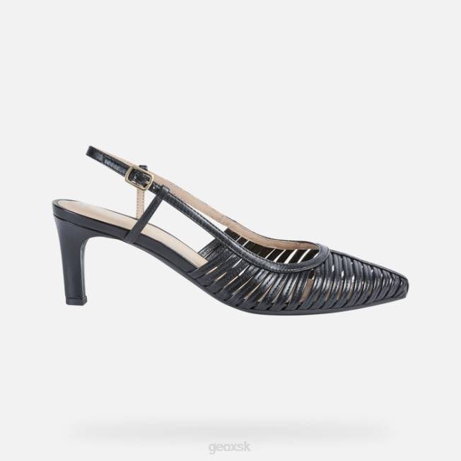 8ZHJ259 čierna Geox bibbiana žena