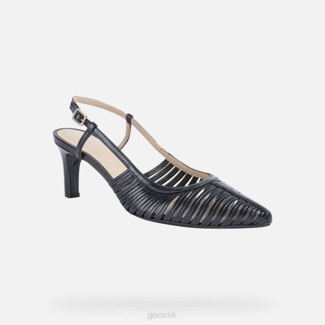 8ZHJ259 čierna Geox bibbiana žena