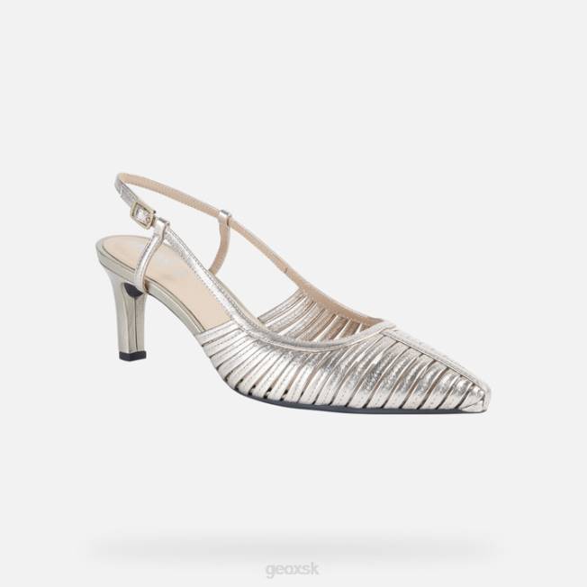 8ZHJ462 šampanské Geox bibbiana žena