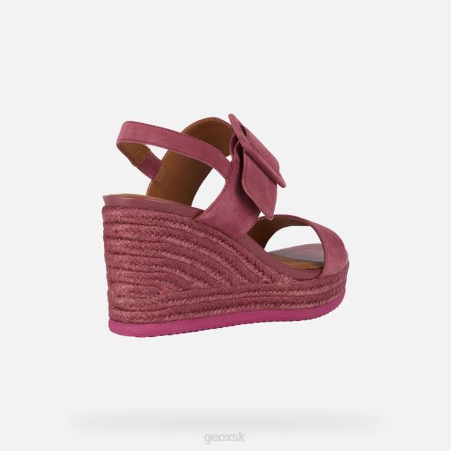 8ZHJ110 cyklámen Geox ponza žena