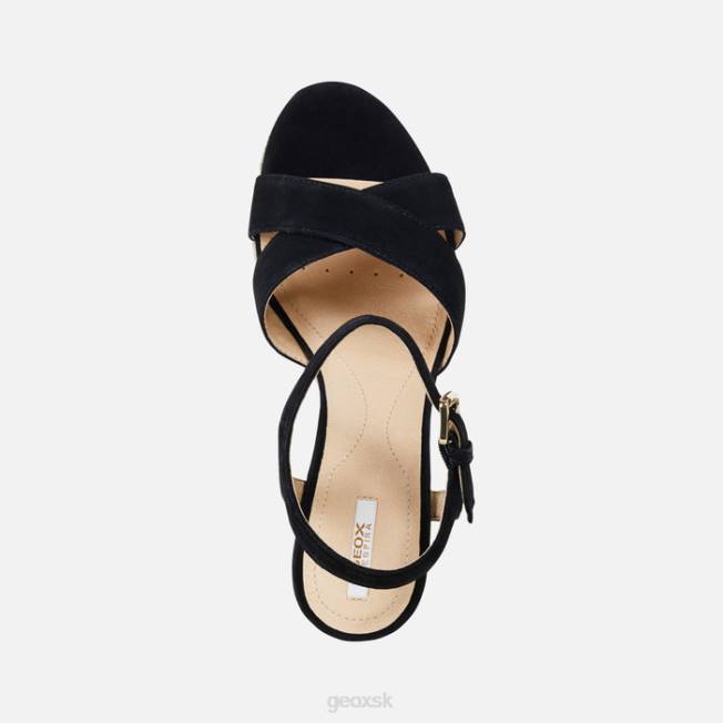 8ZHJ118 čierna Geox soleil žena