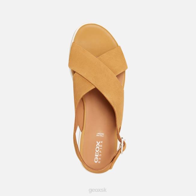 8ZHJ128 horčica Geox žena laudara