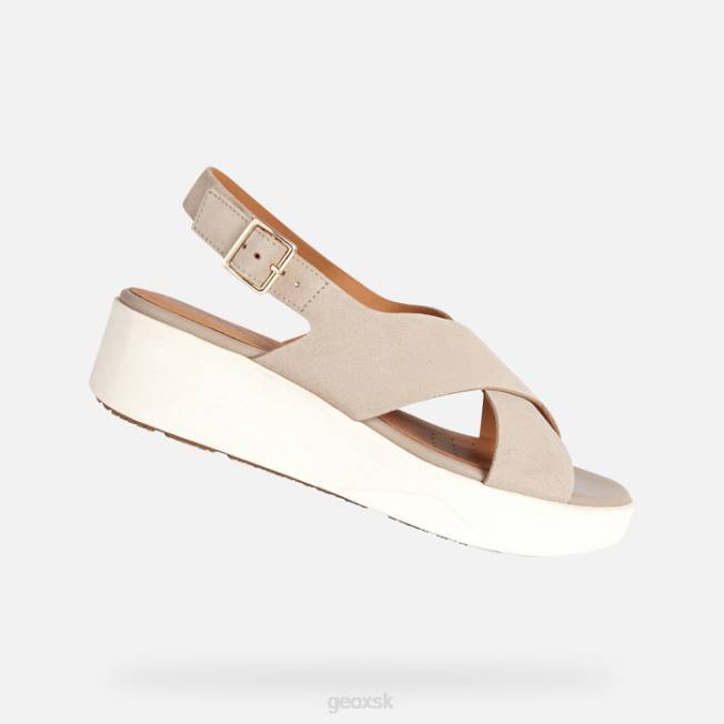 8ZHJ130 piesku Geox žena laudara