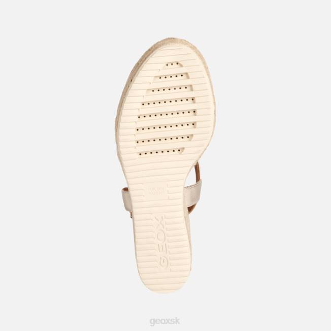 8ZHJ158 svetlo zlatá Geox ponza žena