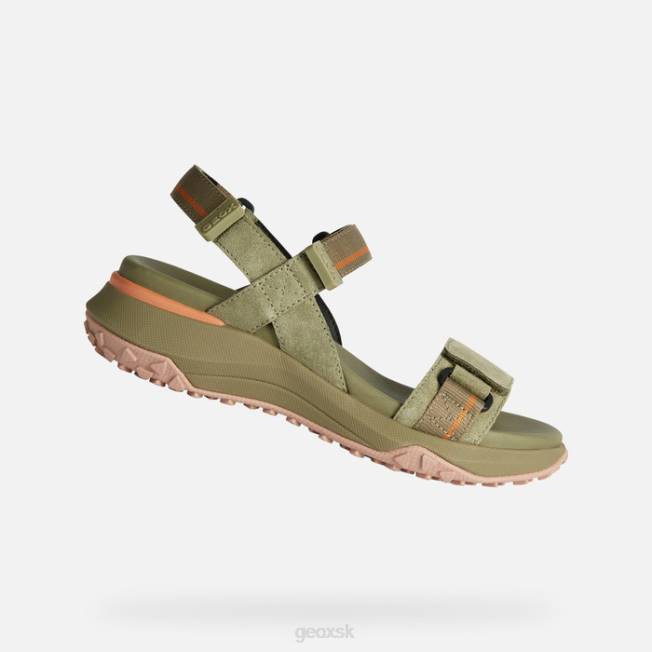 8ZHJ1671 pistácie Geox sorapis úchop žena