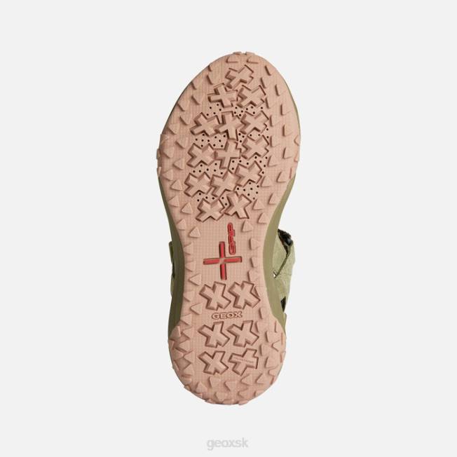 8ZHJ1671 pistácie Geox sorapis úchop žena