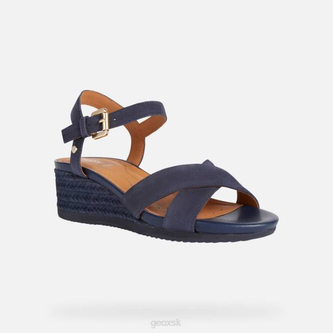 8ZHJ1678 námorníctvo Geox ischia corda žena