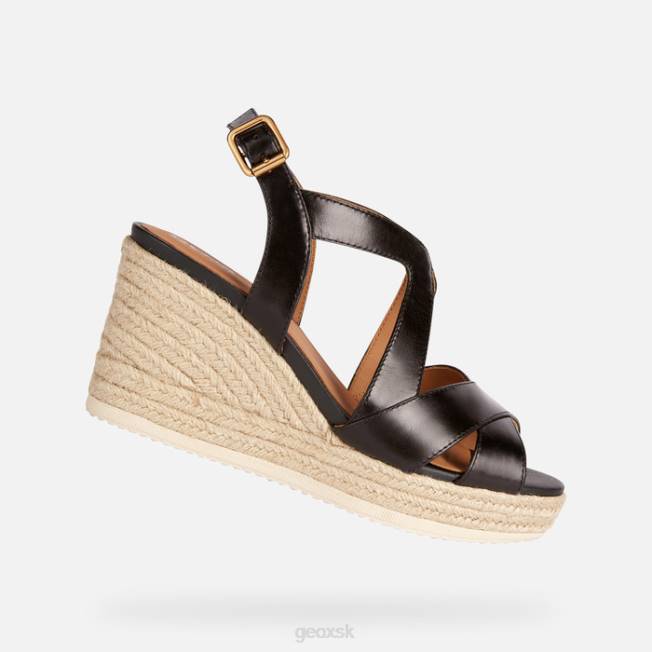 8ZHJ1680 čierna Geox ponza žena