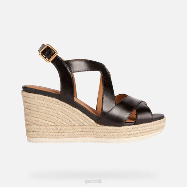 8ZHJ1680 čierna Geox ponza žena