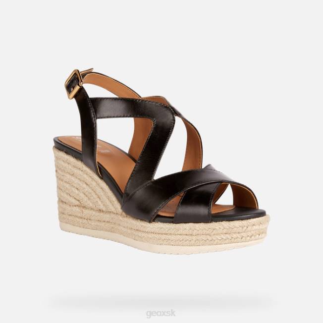 8ZHJ1680 čierna Geox ponza žena