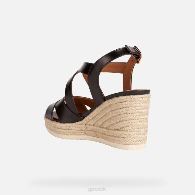 8ZHJ1680 čierna Geox ponza žena