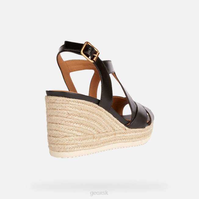 8ZHJ1680 čierna Geox ponza žena