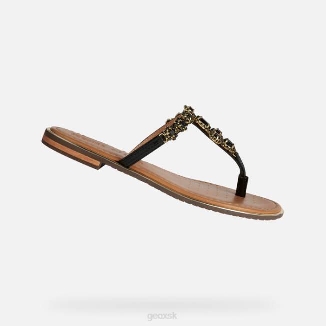 8ZHJ183 čierna Geox sozy plus žena