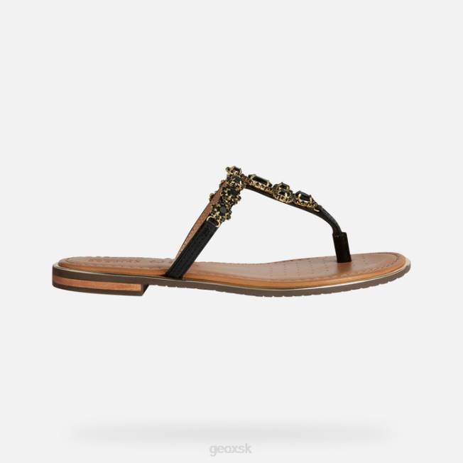 8ZHJ183 čierna Geox sozy plus žena