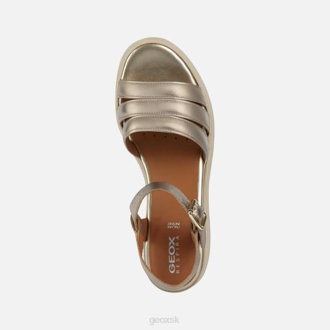 8ZHJ188 svetlo zlatá Geox žena z pisa