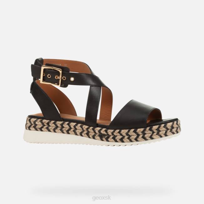 8ZHJ200 čierna Geox eolie žena