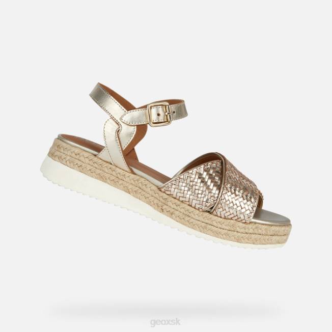 8ZHJ204 svetlo zlatá Geox eolie žena