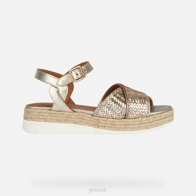 8ZHJ204 svetlo zlatá Geox eolie žena