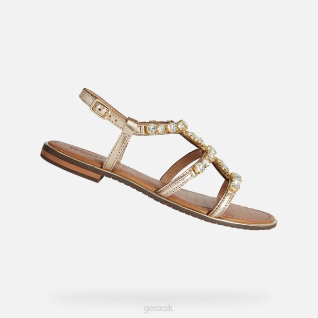 8ZHJ206 svetlo zlatá Geox sozy plus žena