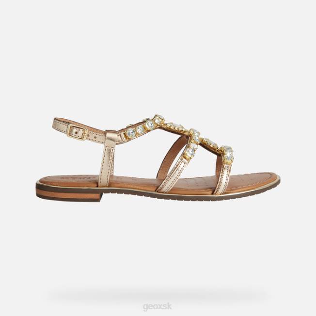 8ZHJ206 svetlo zlatá Geox sozy plus žena