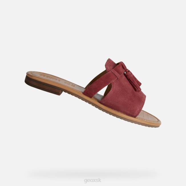 8ZHJ229 cyklámen Geox sozy s žena