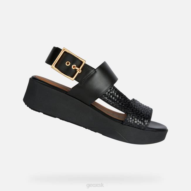 8ZHJ304 čierna Geox žena laudara